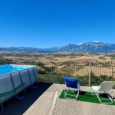 Casa Mida, Vista Panoramica Sulla Maiella