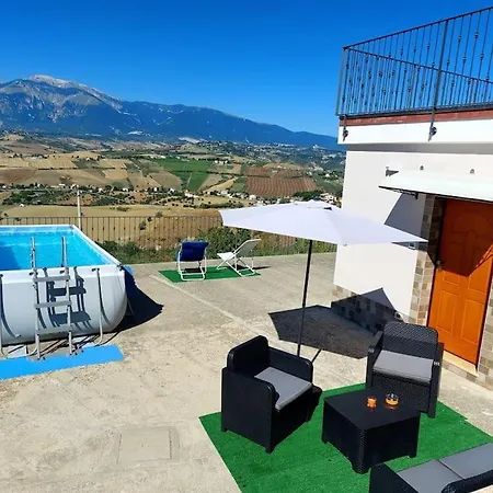 度假居 Casa Mida, Vista Panoramica Sulla Maiella